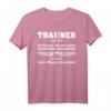Lustiges Trainer Geschenk T-Shirt Coach Sport Mannschaft T-Shirt – Perfekt für Fußball-, Volleyball-, Tennis- und Sportlehrer