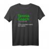 Funny Tennis Coach T-Shirt Trainer Definition Geschenk – Lustiges Geschenk für Tennislehrer, Coaches und Trainer