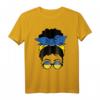 Ukraine Girl Solidaritäts-T-Shirt mit Flagge und Friedenstaube – Für Unterstützung & Frieden in Europa
