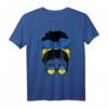 Ukraine Girl Solidaritäts-T-Shirt mit Flagge und Friedenstaube – Für Unterstützung & Frieden in Europa