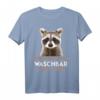 Waschbär T-Shirt - Lustiges und Niedliches Tiermotiv Geschenk für Waschbär Fans und Tierfreunde