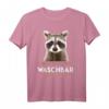 Waschbär T-Shirt - Lustiges und Niedliches Tiermotiv Geschenk für Waschbär Fans und Tierfreunde