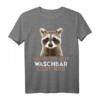 Waschbär T-Shirt - Lustiges und Niedliches Tiermotiv Geschenk für Waschbär Fans und Tierfreunde
