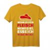 Lustiges Vegetarier T-Shirt mit Spruch - Humorvolles Geschenk für Vegetarier und Tierliebhaber