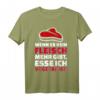 Lustiges Vegetarier T-Shirt mit Spruch - Humorvolles Geschenk für Vegetarier und Tierliebhaber