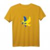 Solidarität Ukraine Frieden Support T-Shirt mit Friedenstaube und Flagge – Günstiges Symbol für Zusammenhalt & Friedensbotschaft