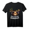 Mein offizielle Schlafshirt Eule mit Fledermäuse - Lustiges Tiermotiv Pyjama für Damen und Herren, Geschenkidee für Morgenmuffel, Geburtstags- und Weihnachtsgeschenk