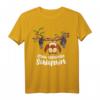Mein offizielle Schlafshirt Eule mit Fledermäuse - Lustiges Tiermotiv Pyjama für Damen und Herren, Geschenkidee für Morgenmuffel, Geburtstags- und Weihnachtsgeschenk