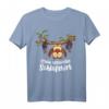 Mein offizielle Schlafshirt Eule mit Fledermäuse - Lustiges Tiermotiv Pyjama für Damen und Herren, Geschenkidee für Morgenmuffel, Geburtstags- und Weihnachtsgeschenk