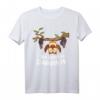 Mein offizielle Schlafshirt Eule mit Fledermäuse - Lustiges Tiermotiv Pyjama für Damen und Herren, Geschenkidee für Morgenmuffel, Geburtstags- und Weihnachtsgeschenk