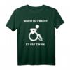Es war ein Hai Rollstuhlfahrer T-Shirt – Lustiges Geschenk mit schwarzem Humor für Rollstuhlfahrer & Menschen mit Gehbehinderung