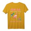 Bin Da Kann Losgehen Mädelsabend Flamingo T-Shirt - Trendiges Damen Freizeitshirt für den perfekten Mädelsabend