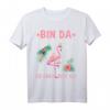 Bin Da Kann Losgehen Mädelsabend Flamingo T-Shirt - Trendiges Damen Freizeitshirt für den perfekten Mädelsabend