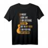 Gitarre Gitarrist Musik Liebhaber Gitarrenspieler Geschenk T-Shirt - Humorvolles Motiv für Musiker, Lehrer & Begeisterte