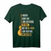 Gitarre Gitarrist Musik Liebhaber Gitarrenspieler Geschenk T-Shirt - Humorvolles Motiv für Musiker, Lehrer & Begeisterte