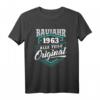 Baujahr 1963 Alle Teile Original Geburtstags T-Shirt – Perfektes Geschenk für Geburtsjahr 1963 Jubilar