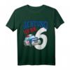 Kinder Polizeiauto T-Shirt zum 6. Geburtstag - Lustiges Geburtstagsshirt für Jungen und Mädchen, Ideales Geschenk für Kinderfeier & Kindergarten