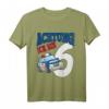 Kinder Polizeiauto T-Shirt zum 6. Geburtstag - Lustiges Geburtstagsshirt für Jungen und Mädchen, Ideales Geschenk für Kinderfeier & Kindergarten