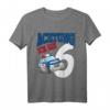 Kinder Polizeiauto T-Shirt zum 6. Geburtstag - Lustiges Geburtstagsshirt für Jungen und Mädchen, Ideales Geschenk für Kinderfeier & Kindergarten