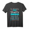 Shetty Shetland Pony Pferd Reiter Geschenk T-Shirt – Persönliches Reitsport Motiv mit Spruch für Reiterinnen und Pony-Liebhaberinnen