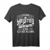 Vintage Ich Bin Meister Warum? Weil Ich Es Kann Meister T-Shirt – Lustiges Geschenk für Mechaniker & Werkstattprofis