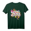 Love Peace Happiness - 60er 70er Hippie Flowerpower T-Shirt für Festival, Alltag & Party - Perfektes Geschenk für Retro-Liebhaber