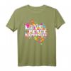 Love Peace Happiness - 60er 70er Hippie Flowerpower T-Shirt für Festival, Alltag & Party - Perfektes Geschenk für Retro-Liebhaber