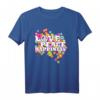 Love Peace Happiness - 60er 70er Hippie Flowerpower T-Shirt für Festival, Alltag & Party - Perfektes Geschenk für Retro-Liebhaber
