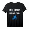 Fahrrad - Ich liebe es wenn meine Frau mich Rad fahren lässt T-Shirt - Lustiges Radfahrer Geschenk für Biker, Mountainbiker & Radsportfans