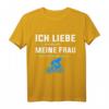 Fahrrad - Ich liebe es wenn meine Frau mich Rad fahren lässt T-Shirt - Lustiges Radfahrer Geschenk für Biker, Mountainbiker & Radsportfans