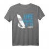 Windsurf, Windsurfing Herren T-Shirt - Life Begins AT 25 Knoten, ideales Geschenk für Windsurfer zu Geburtstag oder Weihnachten