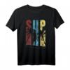Herren Retro SUP Shirt mit Palmen - Perfektes Stand Up Paddle T-Shirt für Wassersportler & Sommerurlaub