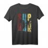 Herren Retro SUP Shirt mit Palmen - Perfektes Stand Up Paddle T-Shirt für Wassersportler & Sommerurlaub