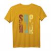 Herren Retro SUP Shirt mit Palmen - Perfektes Stand Up Paddle T-Shirt für Wassersportler & Sommerurlaub