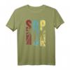 Herren Retro SUP Shirt mit Palmen - Perfektes Stand Up Paddle T-Shirt für Wassersportler & Sommerurlaub