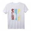 Herren Retro SUP Shirt mit Palmen - Perfektes Stand Up Paddle T-Shirt für Wassersportler & Sommerurlaub
