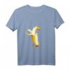 Lustiges Bananenente Tier T-Shirt mit Anthropomorphem Design – Originelles Hipster-Shirt für Frauen & Tierliebhaber