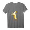 Lustiges Bananenente Tier T-Shirt mit Anthropomorphem Design – Originelles Hipster-Shirt für Frauen & Tierliebhaber