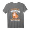Zuhause ist wo meine Meerschweinchen sind T-Shirt - Lustiges Geschenk für Meerschweinchen-Besitzer & Tierliebhaber zum Geburtstag & Weihnachten