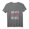 Damen Heavy Mädel Metalfan Rocker Biker Metal Geschenk T-Shirt mit V-Ausschnitt – Perfekt für Festivals, Konzerte und Metal Fans