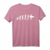 Surfen Evolution Geschenk für Surfer T-Shirt - Lustiges Wassersport Design als originelle Geschenkidee