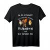 Ich rede mit meinen Hühnern - Lustiges Hühner Spruch T-Shirt für Tierliebhaber, Landwirte & Muttertag Geschenk