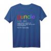 Herren Guncle Wort Definition Gay Uncle Geschenk T-Shirt – Lustiges Pride T-Shirt für Weihnachten & Geburtstag, Perfekt für Gay Onkel