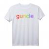 Herren Guncle Wort Definition Gay Uncle Geschenk T-Shirt – Lustiges Pride T-Shirt für Weihnachten & Geburtstag, Perfekt für Gay Onkel