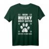 Lustiges Husky T-Shirt – Mein Husky hört super, ihm ist es nur egal! Perfektes Geschenk für Hundeliebhaber zu Geburtstag, Muttertag, Vatertag & Weihnachten