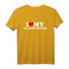 Ich liebe meinen Ex-Freund T-Shirt mit roter Herz-Grafik – Lustiges Geschenk zum Geburtstag, Valentinstag, Weihnachten & Überraschung für Ex-Freund