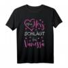 Ich liebe Vanessa T-Shirt - Herz in Pink, perfekte Geschenkidee für Geburtstage, Valentinstag & mehr