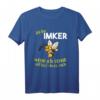 Ich bin Imker - wenn ich renne solltest du es auch Geschenk T-Shirt für Bienenzüchter & Naturfreunde