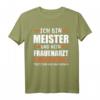 Meister 2023 Prüfung Bestanden Geschenk T-Shirt – Stolz auf den Meistertitel, perfekt für Handwerker und Handwerksmeister