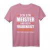 Meister 2023 Prüfung Bestanden Geschenk T-Shirt – Stolz auf den Meistertitel, perfekt für Handwerker und Handwerksmeister